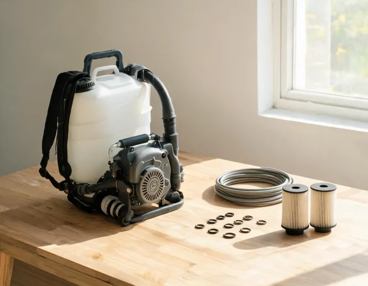Mist blower equipment and service parts