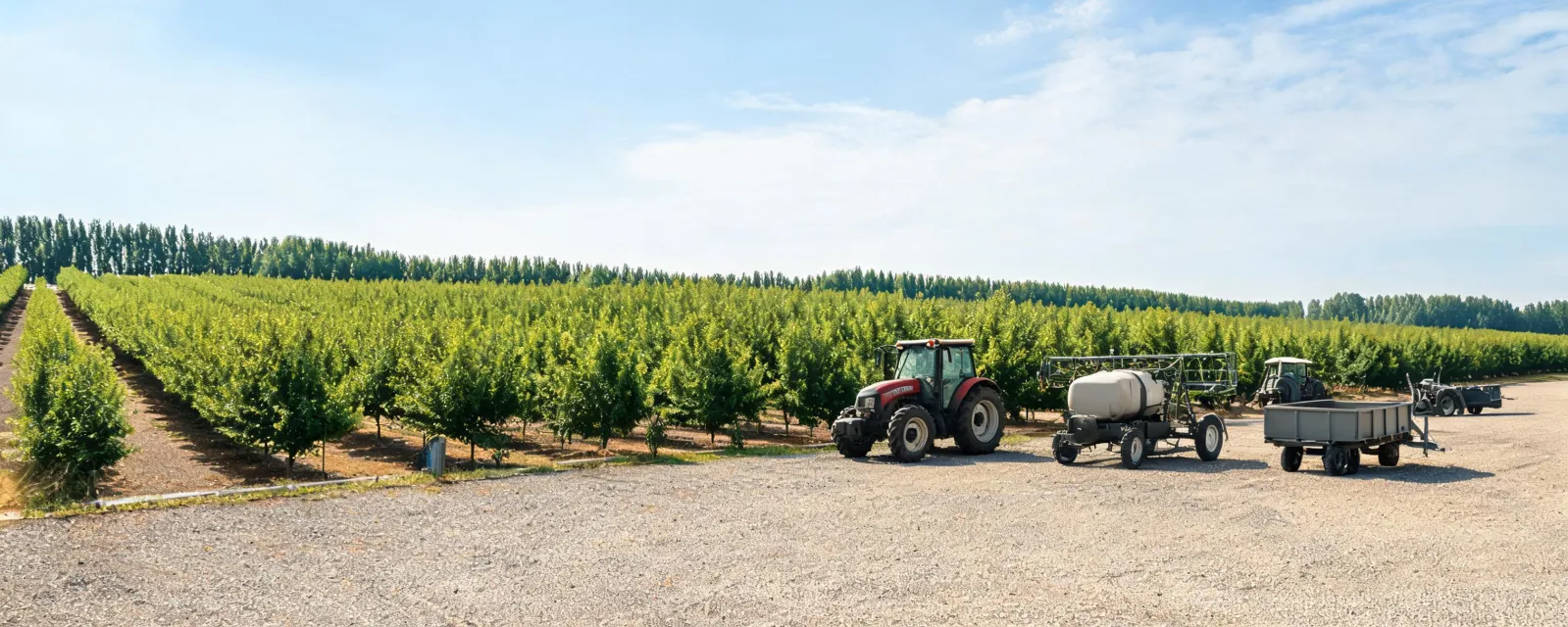 Crop equipment review setting